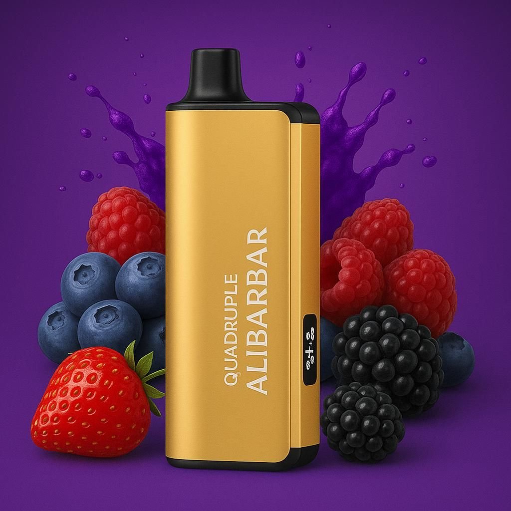 4957063662.jpg Alibarbar Ingot Quadruple Berry Ice 9000 - Image 1