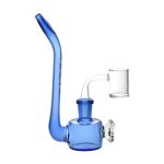 Pulsar Diamond Sherlock Concentrate Pipe | 6.75″ | 14mm F | Colors Vary - Image 2