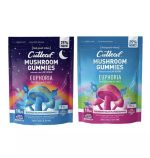 CUTLEAF EUPHORIA LIVE ROSIN MUSHROOM GUMMIES 1000MG 10CT
