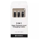 VAPORESSO 3 IN 1 DATA TRANSMIT & CHARGING CABLE