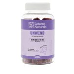 UNWIND FULL SPECTRUM CBD + THC GUMMIES – BLACK CURRANT – LAZARUS NATURALS