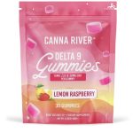 DELTA 9 THC GUMMIES WITH CBD – LEMON RASPBERRY – CANNA RIVER
