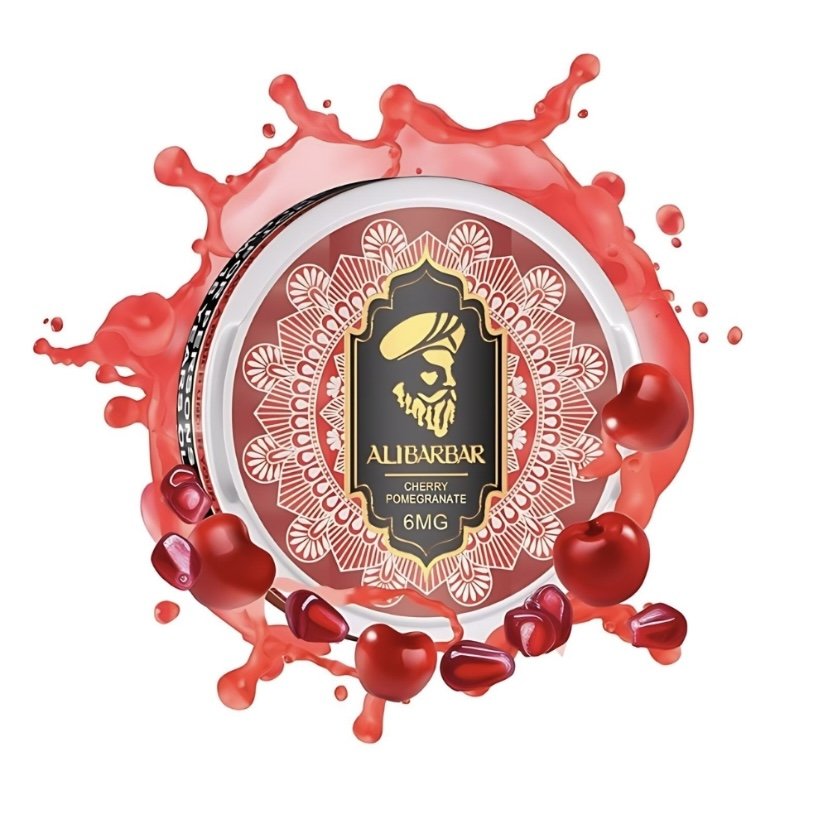IMG_4511.jpeg Alibarbar Nicotine Pouches Cherry Pomegranate - Image 1