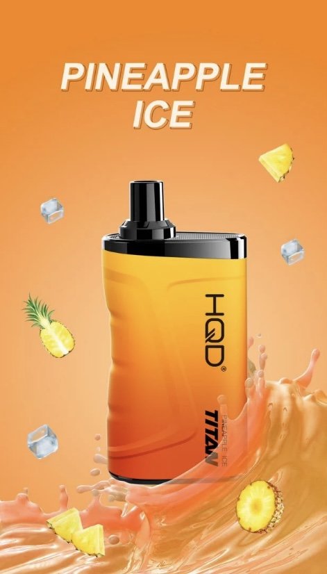 IMG_5498.jpeg HQD TITAN PINEAPPLE ICE 7000 PUFFS - Image 1