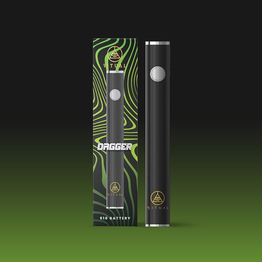 b7ddb846-76ad-4396-bcd0-5e7ed9ea9d9b.jpg Ritual | Dagger 510 Variable Voltage Pen Battery – Black - Image 1